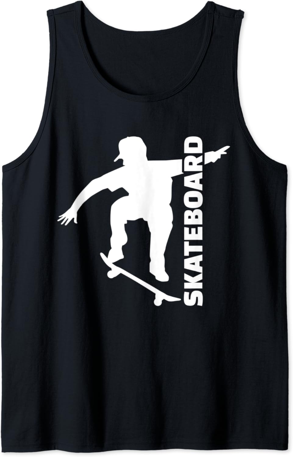Skateboard skateboarder Tank Top Clothing, Shoes & Jewelry